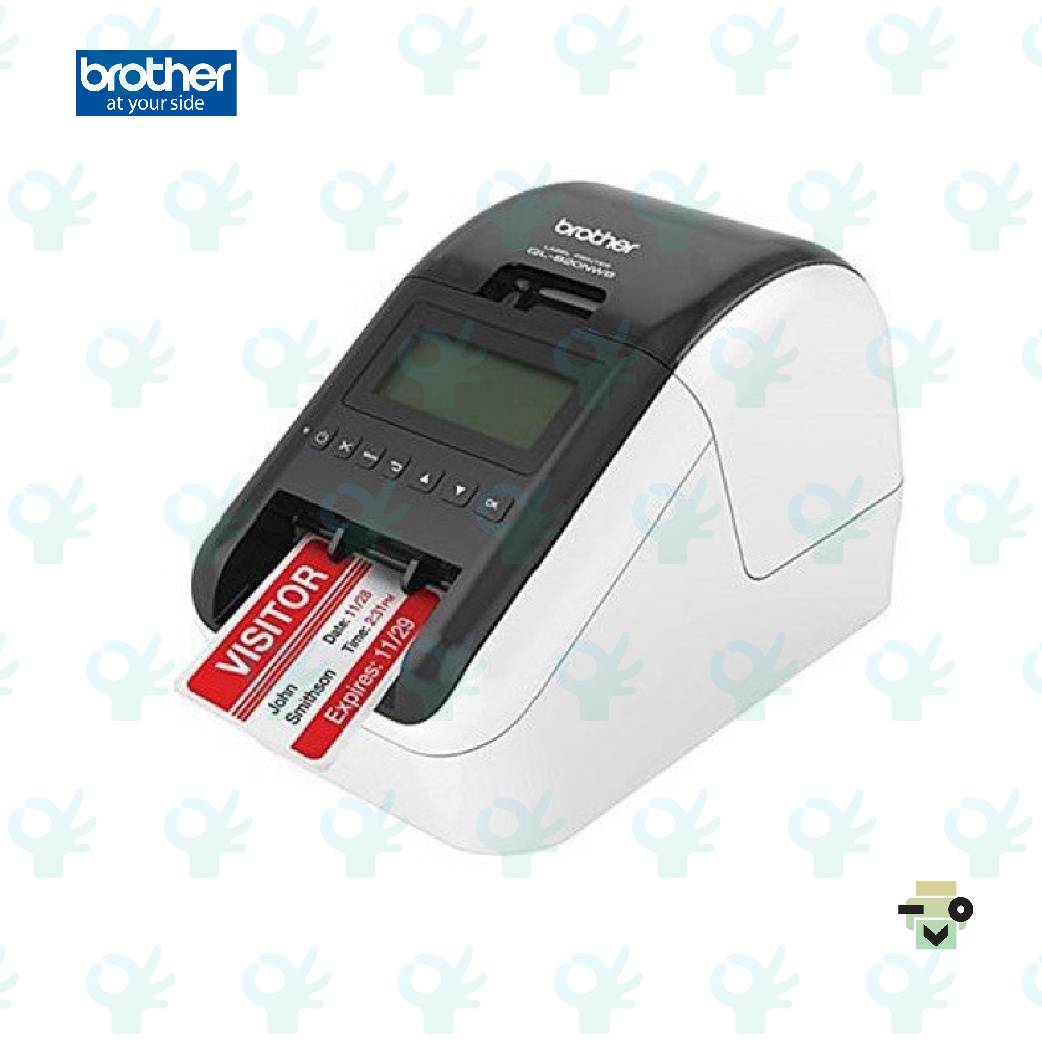 BROTHER QL820NWB THERMAL BARCODE LABELING MACHINE